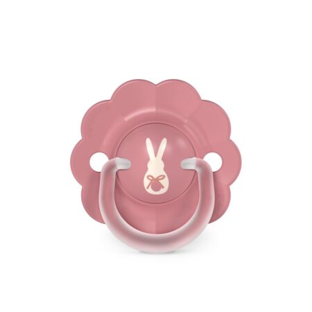 SUAVINEX | Cumlík SX PRO fyziologický WONDERLAND NEW 6/18m - tmavoružový králik