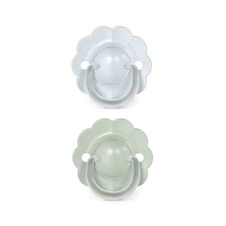 SUAVINEX | Cumlík SX PRO fyziologický 2 KS WONDERLAND NEW 0/6M - modrý + zelený