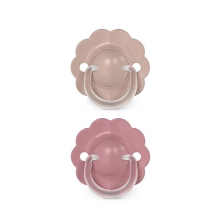 SUAVINEX | Cumlík SX PRO fyziologický 2 KS WONDERLAND NEW 6/18M - staroružový + ružový