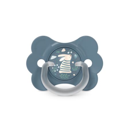 SUAVINEX | Cumlík SX PRO fyziologický BUTTERFLY WONDERLAND NEW  6/18m - modrý králik